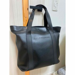 Balenciaga トートバッグ　ブラック　パンチングトート　レザー　未使用