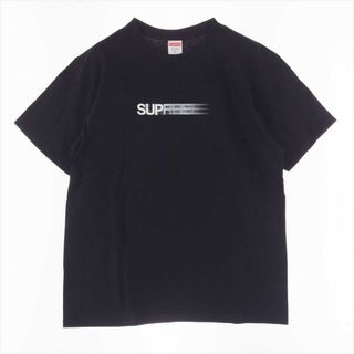 シュプリーム(Supreme)のSupreme シュプリーム Ｔシャツ 20SS Motion Logo Tee モーションロゴ 半袖 プリント Tシャツ ブラック ブラック系 M【中古】(シャツ)