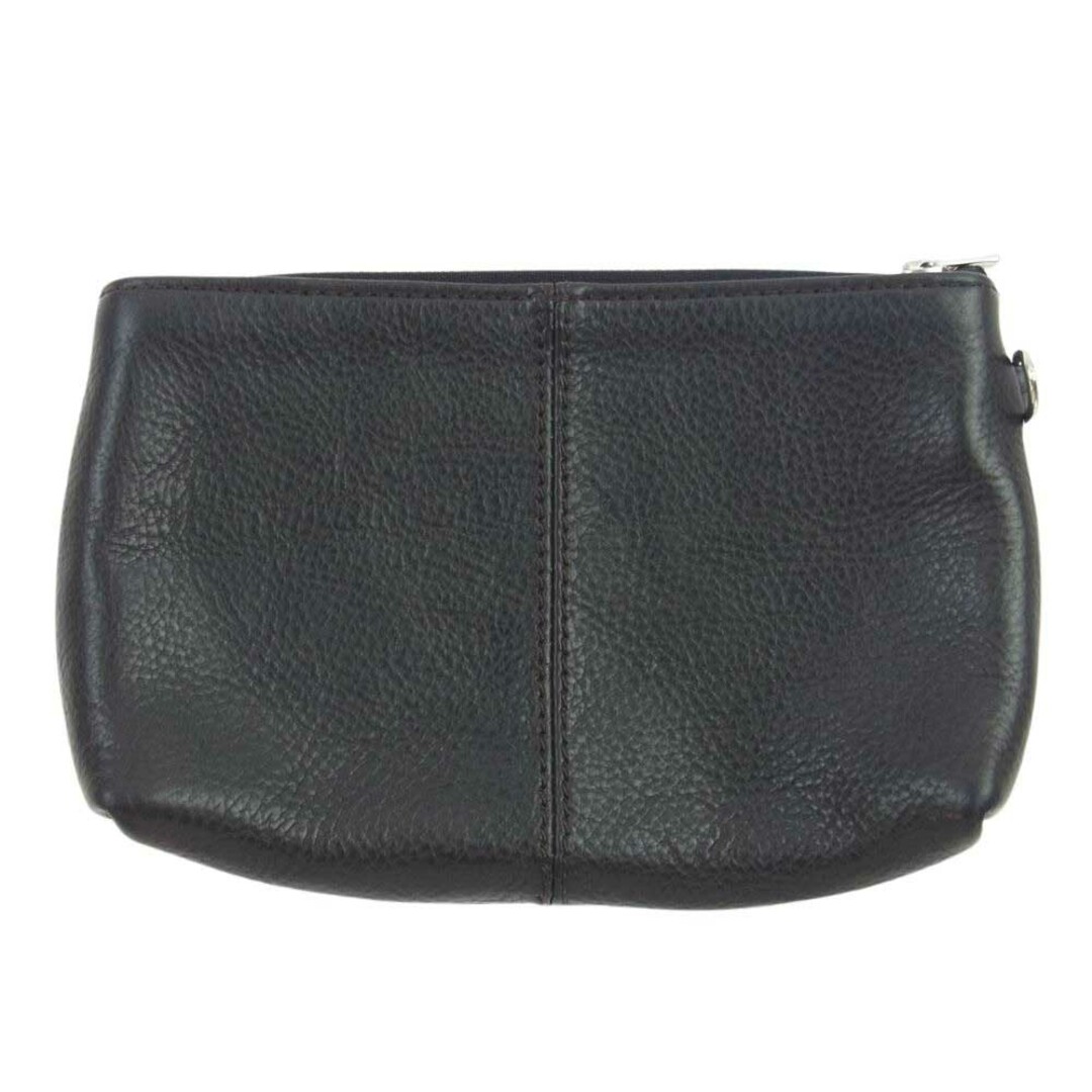 ラストクロップス  LAST CROPS ポーチ Pouch MEDIUM Tigri チグリ BADALASSI CARLO社 バダラッシカルロ社 ブラック系【中古】 メンズのアクセサリー(その他)の商品写真