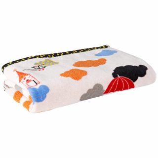 【人気商品】丸眞 バスタオル MOOMIN ムーミン 60×120cm 雲 綿1(タオル/バス用品)