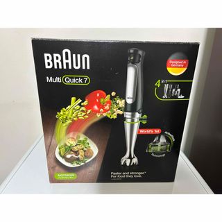 ブラウン(BRAUN)の新品未使用　ブラウン　ハンドブレンダー　MQ7035XG(フードプロセッサー)