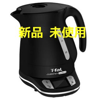 T-fal - ティファール 電気ケトル ジャスティンプラスコントロール ブラック 1.2L K