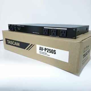 【極美品】TASCAM AV-P250S パワーディストリビューター 電源(その他)