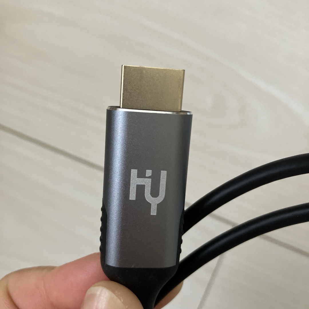 USB C to HDMI 磁気ケーブル　MacBook Pro スマホ/家電/カメラのテレビ/映像機器(その他)の商品写真