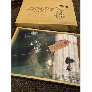 スヌーピー(SNOOPY)のSNOOPY タオルハンカチ　フェスタオル　２枚セット(キャラクターグッズ)