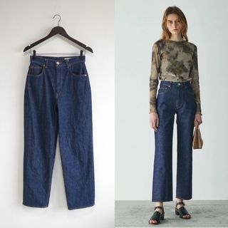 マウジー(moussy)の美品 MOUSSY PLAIN JEANS STRAIGHT★マウジー(デニム/ジーンズ)