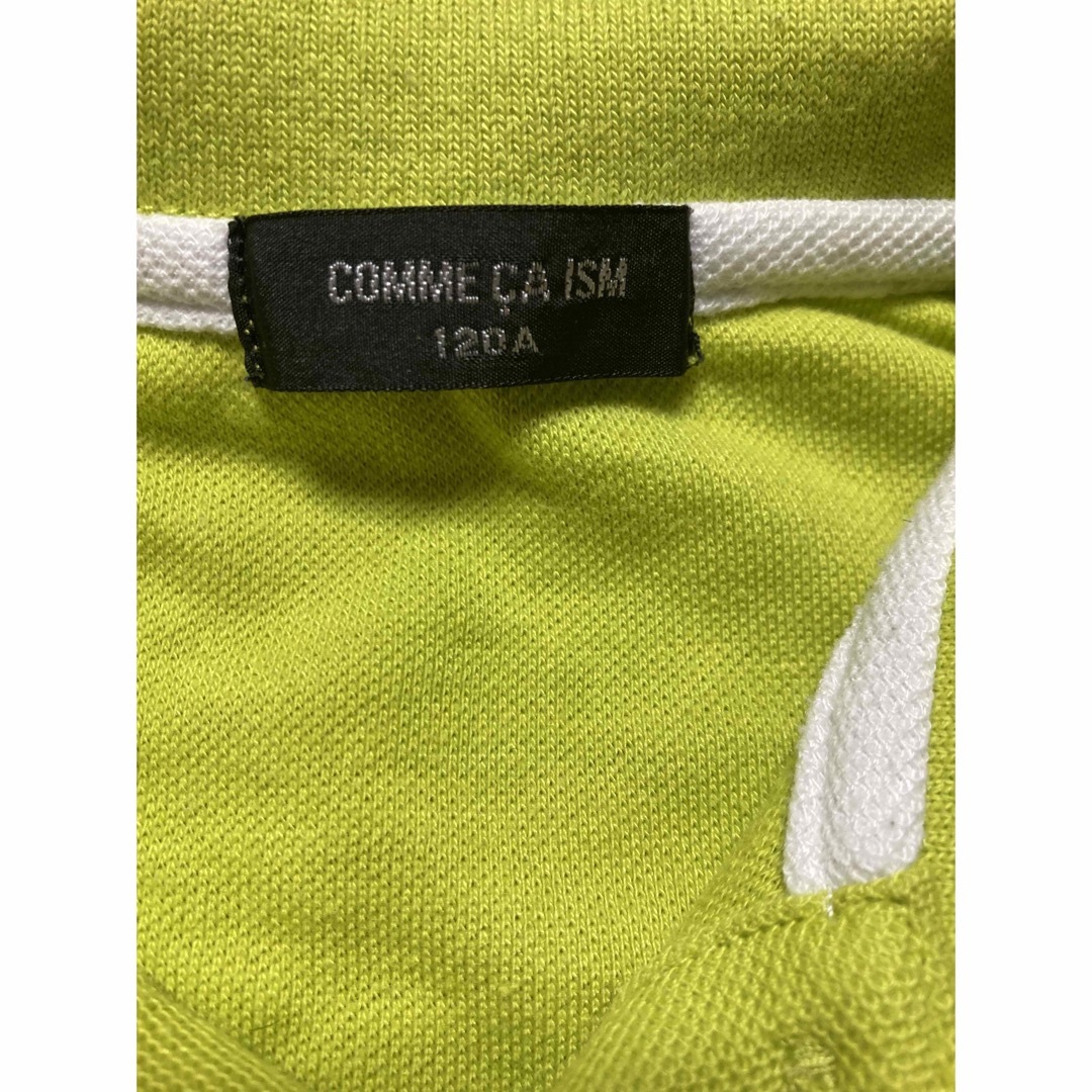 COMME CA ISM(コムサイズム)のコムサイズム　キッズ　子供 半袖ポロシャツ　 トップス ポロシャツ　120センチ キッズ/ベビー/マタニティのキッズ服男の子用(90cm~)(Tシャツ/カットソー)の商品写真