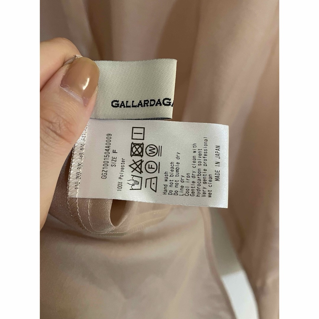 GALLARDA GALANTE(ガリャルダガランテ)のシアーシャツ　バックリボンGALLARDAGALANTE レディースのトップス(Tシャツ(長袖/七分))の商品写真