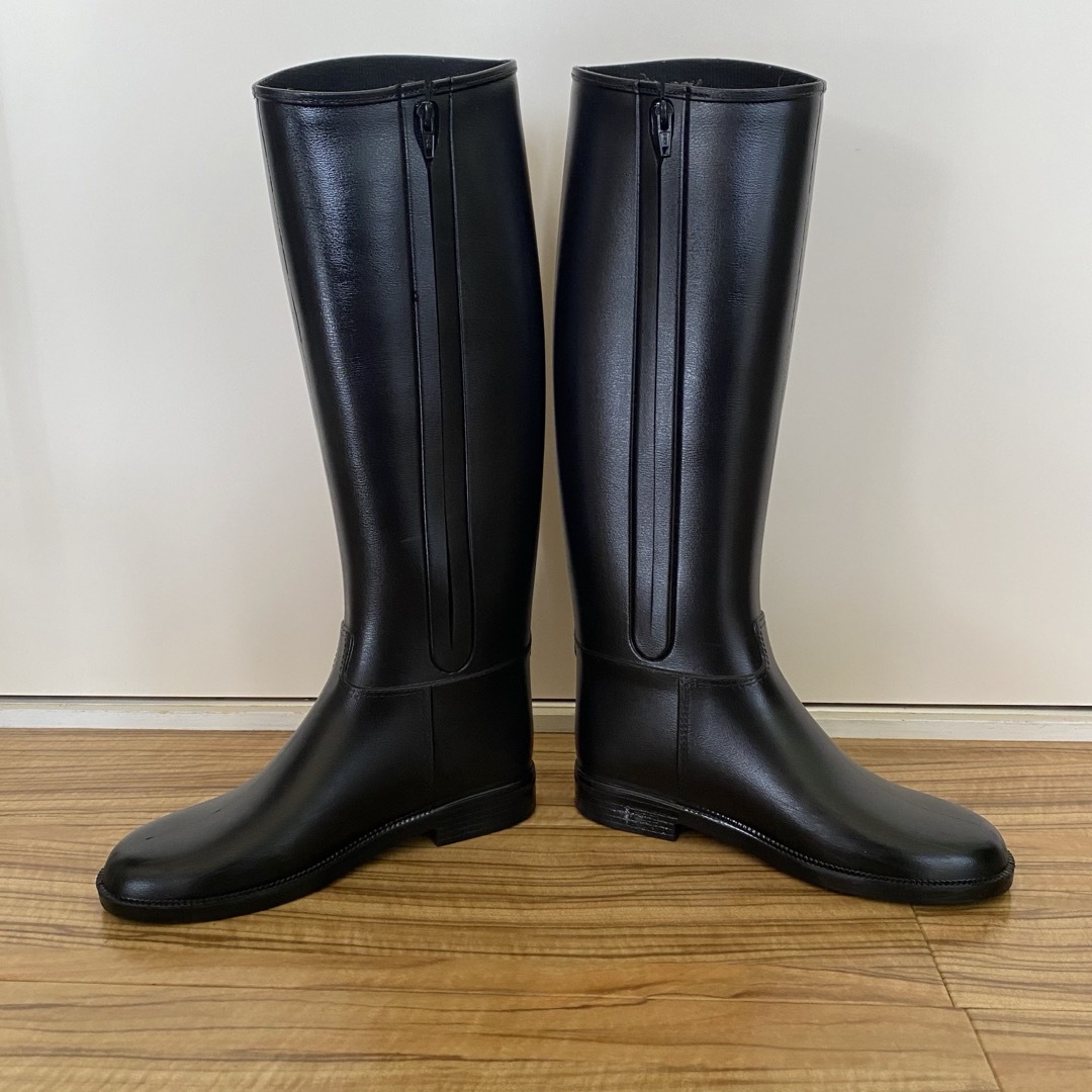 Dafna(ダフナ)のDAFNA レインブーツ ラバーブーツ サイズ36 23.0cm ブラック レディースの靴/シューズ(レインブーツ/長靴)の商品写真