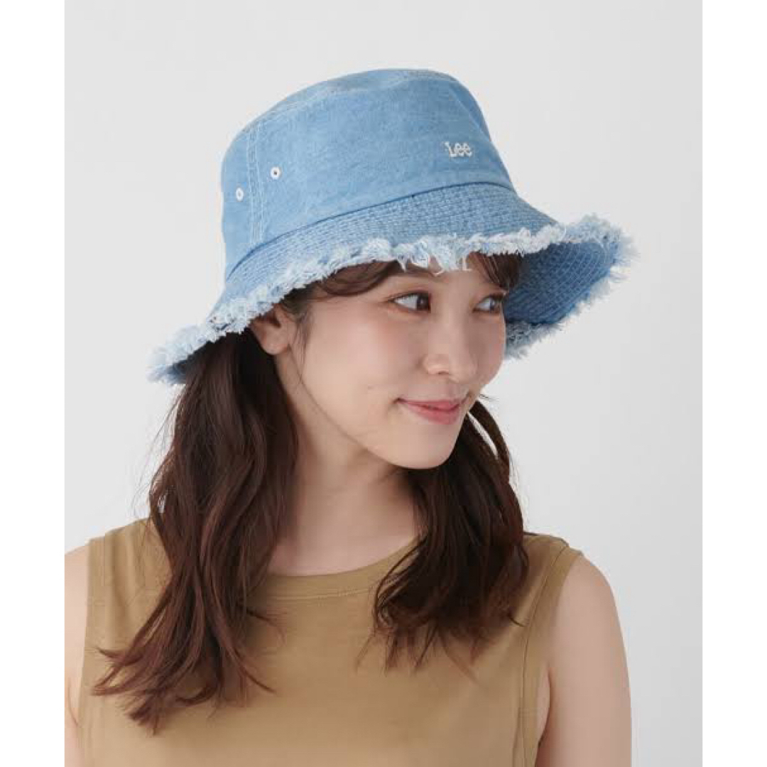 Lee(リー)のLee FRINGE BUCKET LOOPLUS DENIM バケットハット レディースの帽子(ハット)の商品写真