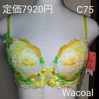 ワコール(Wacoal)の報徳学園準優勝記念価格！新品ルジェWacoalブラ日本製C75㎝定価7920円(ブラ)