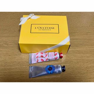 ロクシタン(L'OCCITANE)の【ラッピング付き】ハンドクリーム2本セット(ハンドクリーム)