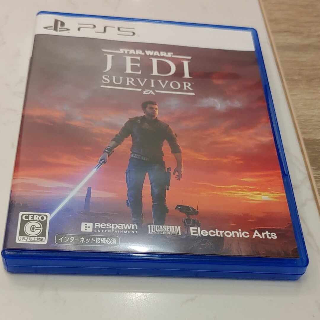 PS5 Star Wars ジェダイ：サバイバー エンタメ/ホビーのゲームソフト/ゲーム機本体(家庭用ゲームソフト)の商品写真