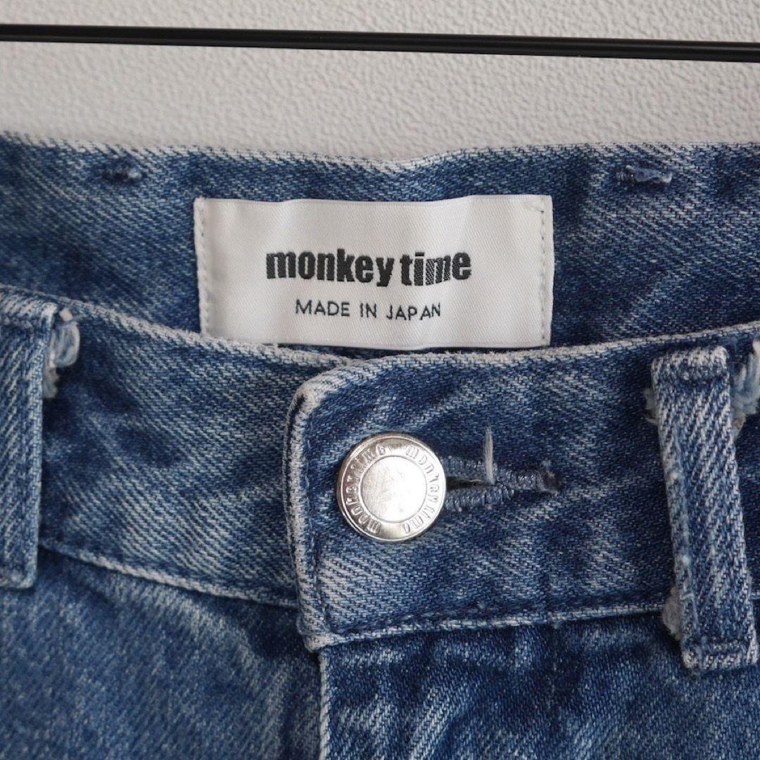 MONKEY TIME（UNITED ARROWS）(モンキータイム)のmonkey time DNM FLARE SAILOR PT メンズのパンツ(デニム/ジーンズ)の商品写真