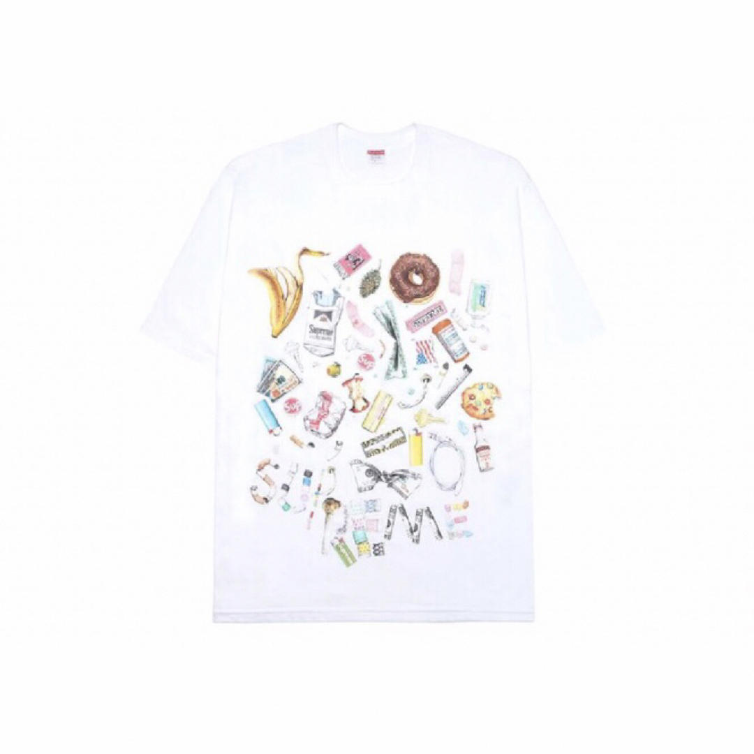 Supreme(シュプリーム)のSupreme Trash Tee White メンズのトップス(Tシャツ/カットソー(半袖/袖なし))の商品写真