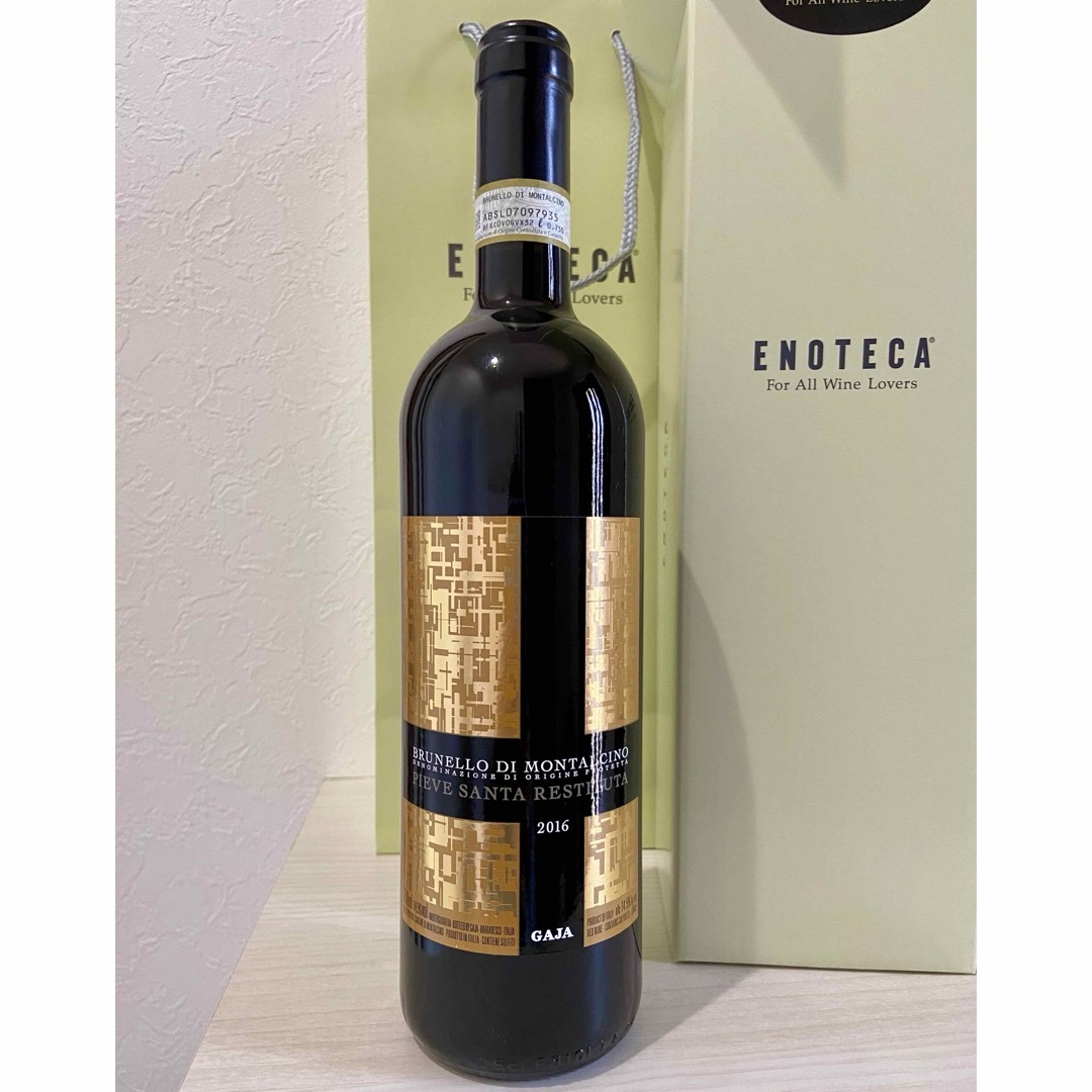 赤ワイン ブルネッロ ディ モンタルチーノ ピエヴェ サンタ レスティトゥータ 食品/飲料/酒の酒(ワイン)の商品写真