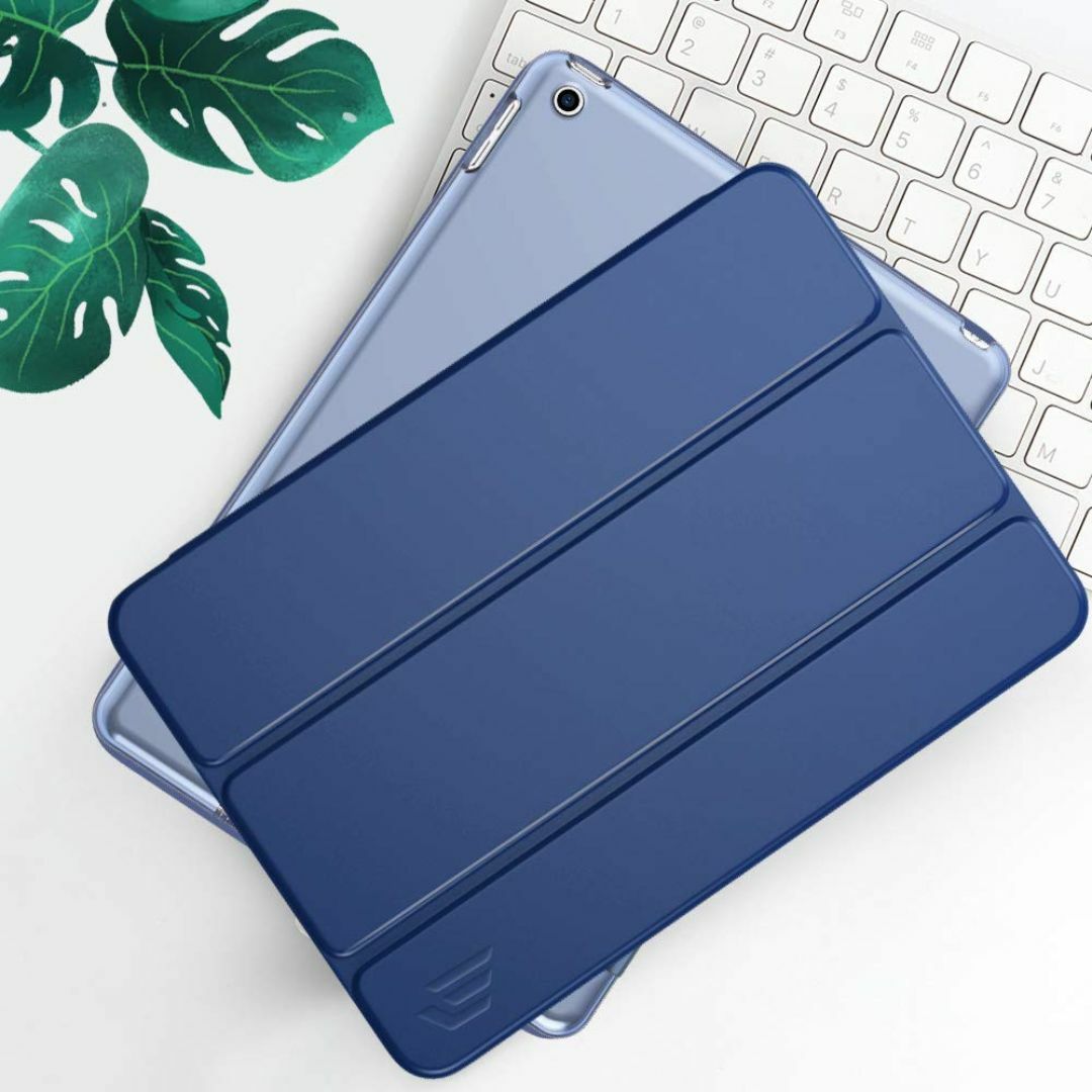 【色:NavyBlue】iPad 10.2 ケース 2021/2020/2019 スマホ/家電/カメラのPC/タブレット(タブレット)の商品写真