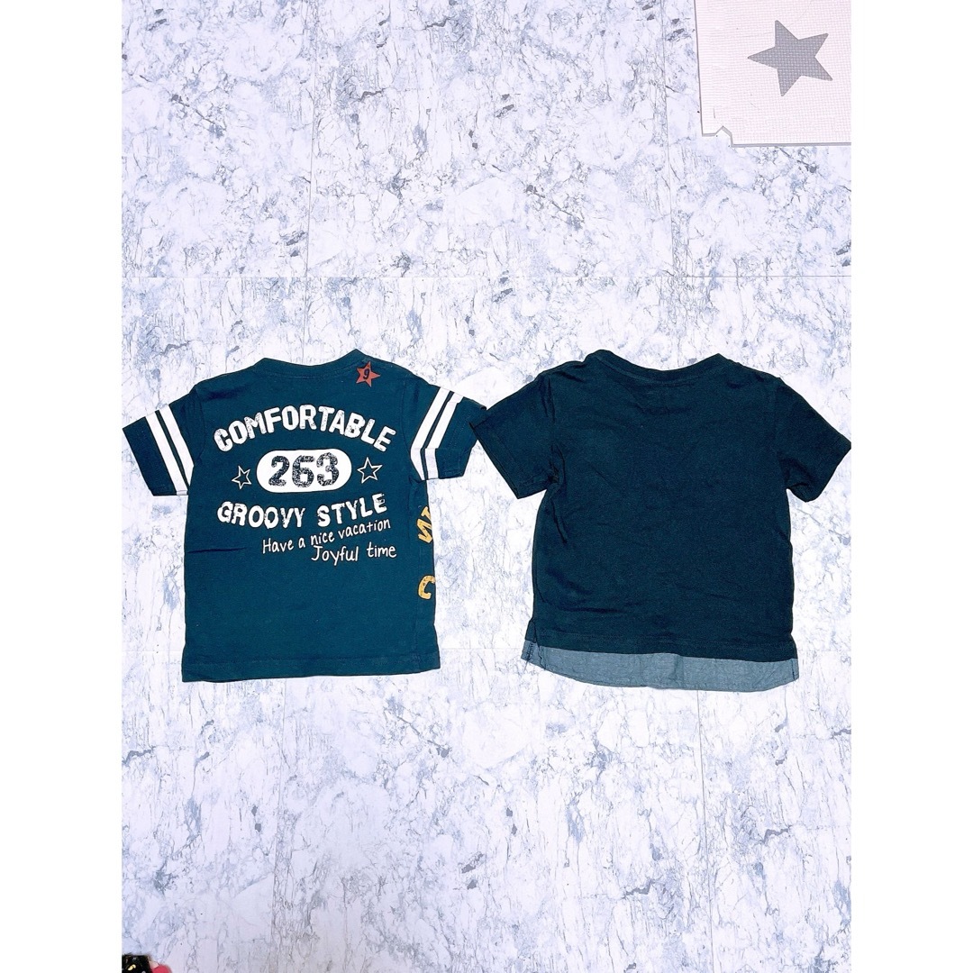 西松屋(ニシマツヤ)の半袖 Tシャツ キッズ/ベビー/マタニティのキッズ服男の子用(90cm~)(Tシャツ/カットソー)の商品写真