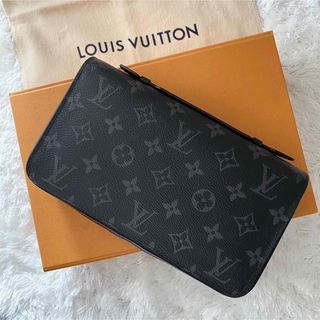 ルイヴィトン(LOUIS VUITTON)の極美品✨ ルイヴィトン  ジッピーXL 財布  モノグラムエクリプス(長財布)