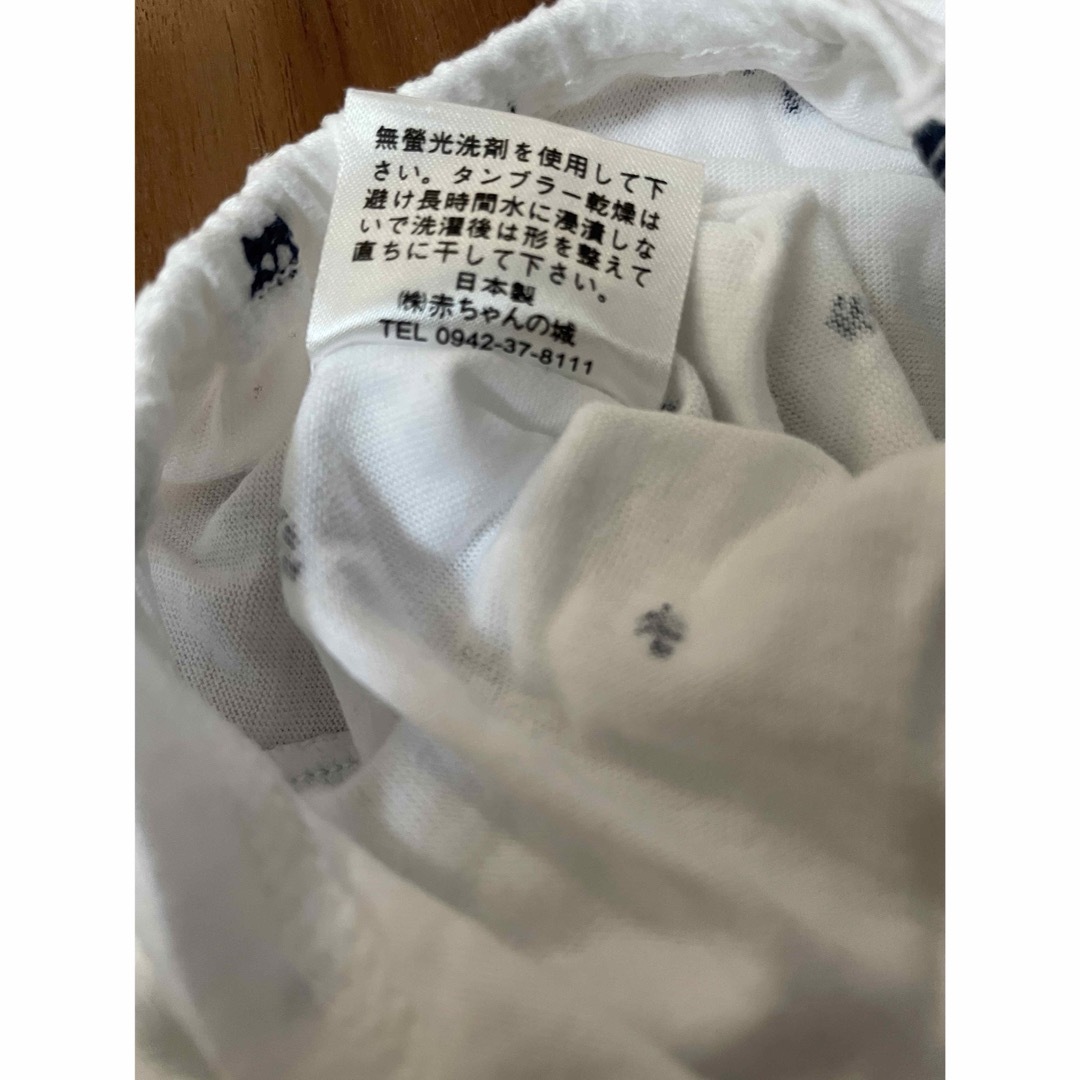 赤ちゃんの城(アカチャンノシロ)のロンパース　70 キッズ/ベビー/マタニティのベビー服(~85cm)(ロンパース)の商品写真