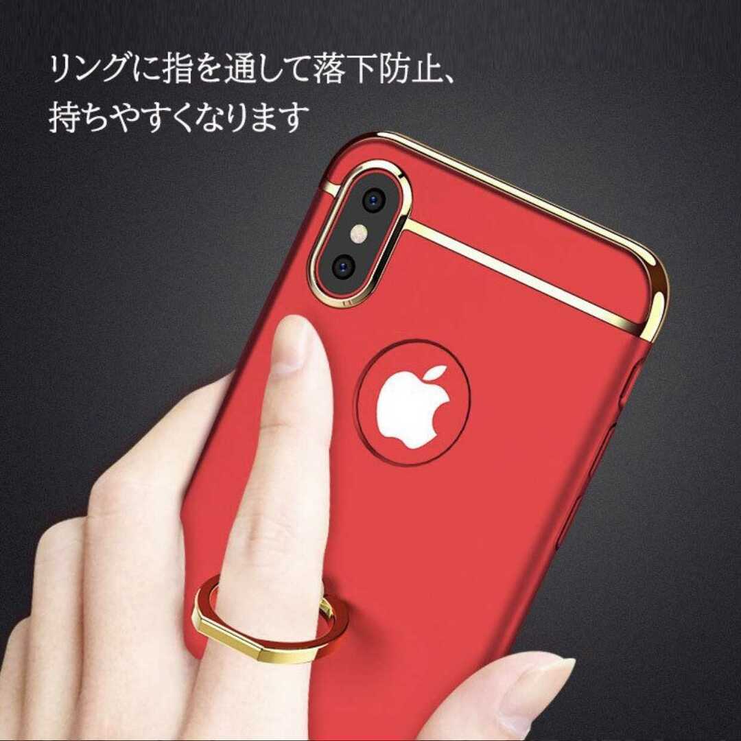 iPhone11pro バンカーリング付きスマホリング iPhoneケース スマホ/家電/カメラのスマホアクセサリー(iPhoneケース)の商品写真