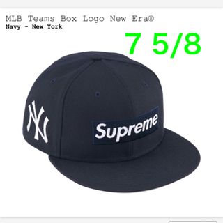 シュプリーム(Supreme)のSupreme MLB Teams Box Logo New Era Navy(キャップ)