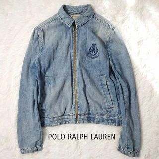 ラルフローレン(Ralph Lauren)のPOLO RALPH LAUREN デニム　ジャケット　ブルー　ジップ(Gジャン/デニムジャケット)