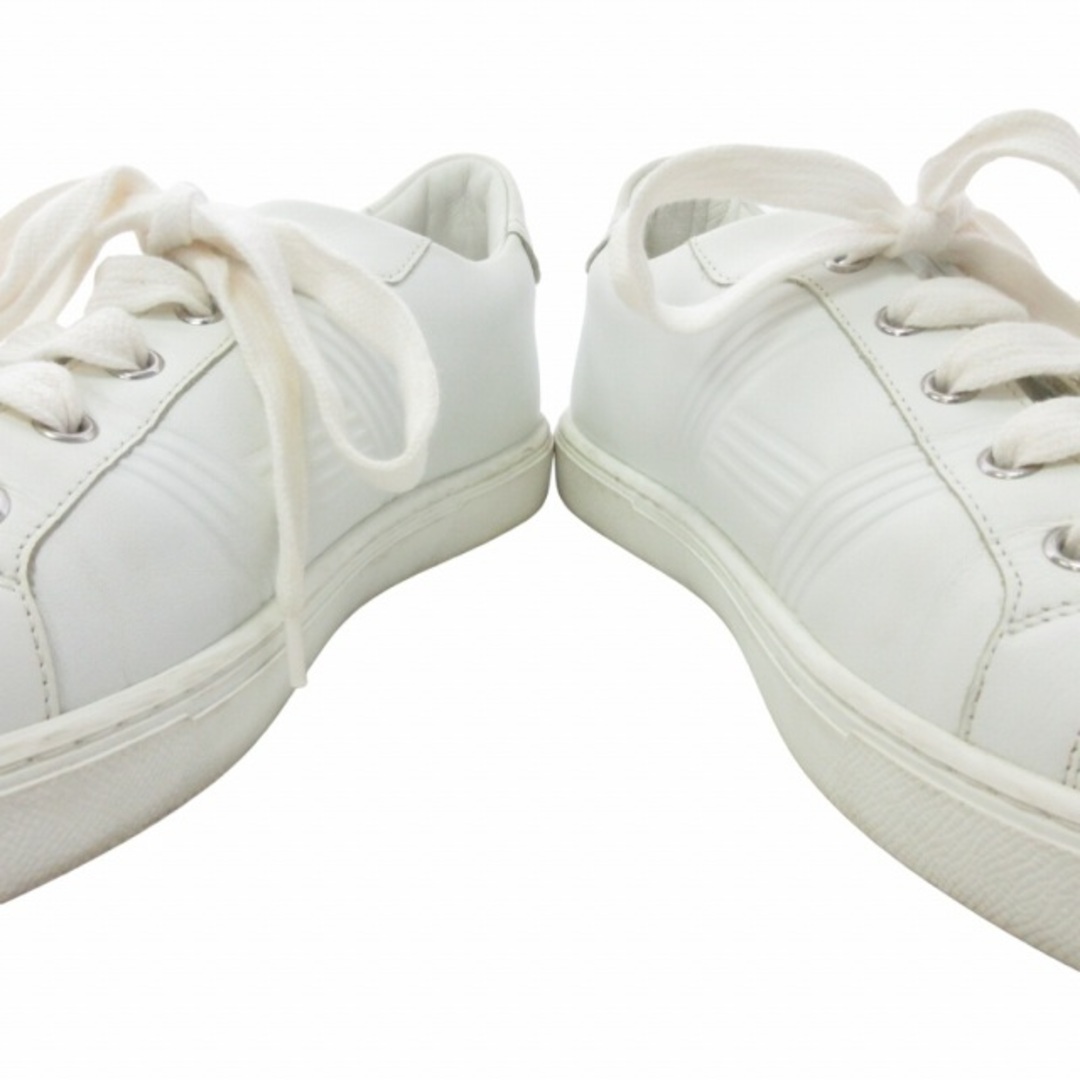 Hermes(エルメス)のエルメス アヴァンタージュ スニーカー サイドHロゴ ホワイト 38 約24.5 レディースの靴/シューズ(スニーカー)の商品写真