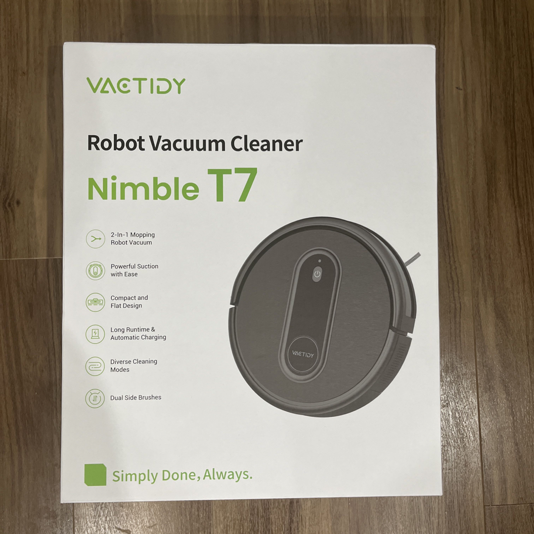 VACTIDY Nimble T7 ロボット掃除機 スマホ/家電/カメラの生活家電(掃除機)の商品写真