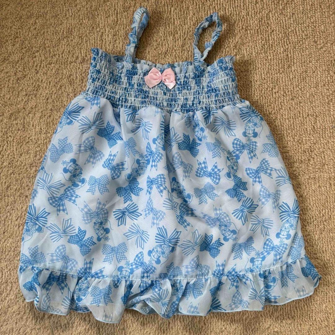 ディズニー　ミニー　ワンピース　チュニック   キッズ/ベビー/マタニティのキッズ服女の子用(90cm~)(ワンピース)の商品写真