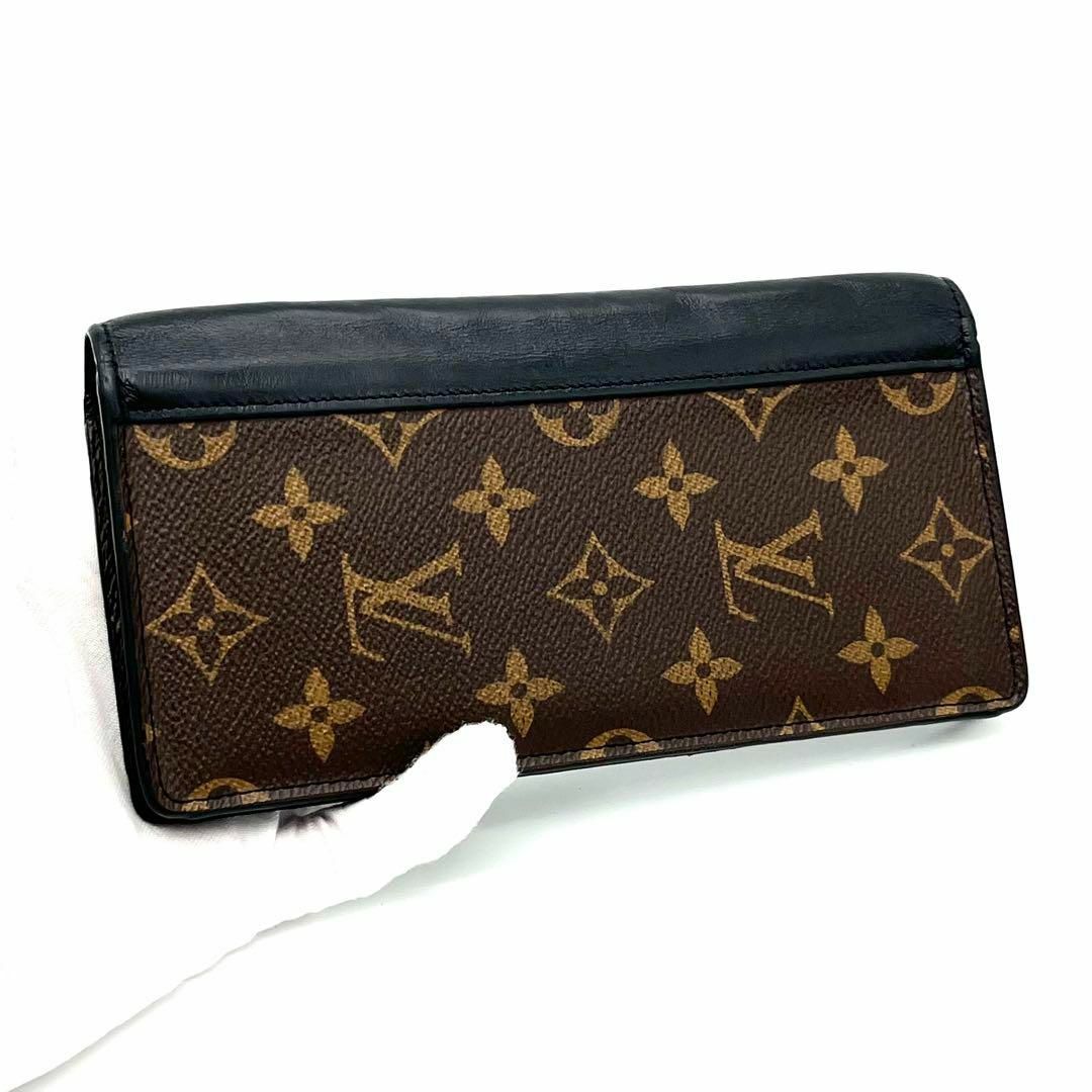 LOUIS VUITTON(ルイヴィトン)のルイヴィトン モノグラムマカサー 長財布 ポルトフォイユブラザ メンズのファッション小物(長財布)の商品写真