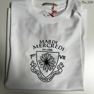 マルディメクルディ Mardi Mercredi Tシャツ ホワイト 花柄(Tシャツ(半袖/袖なし))