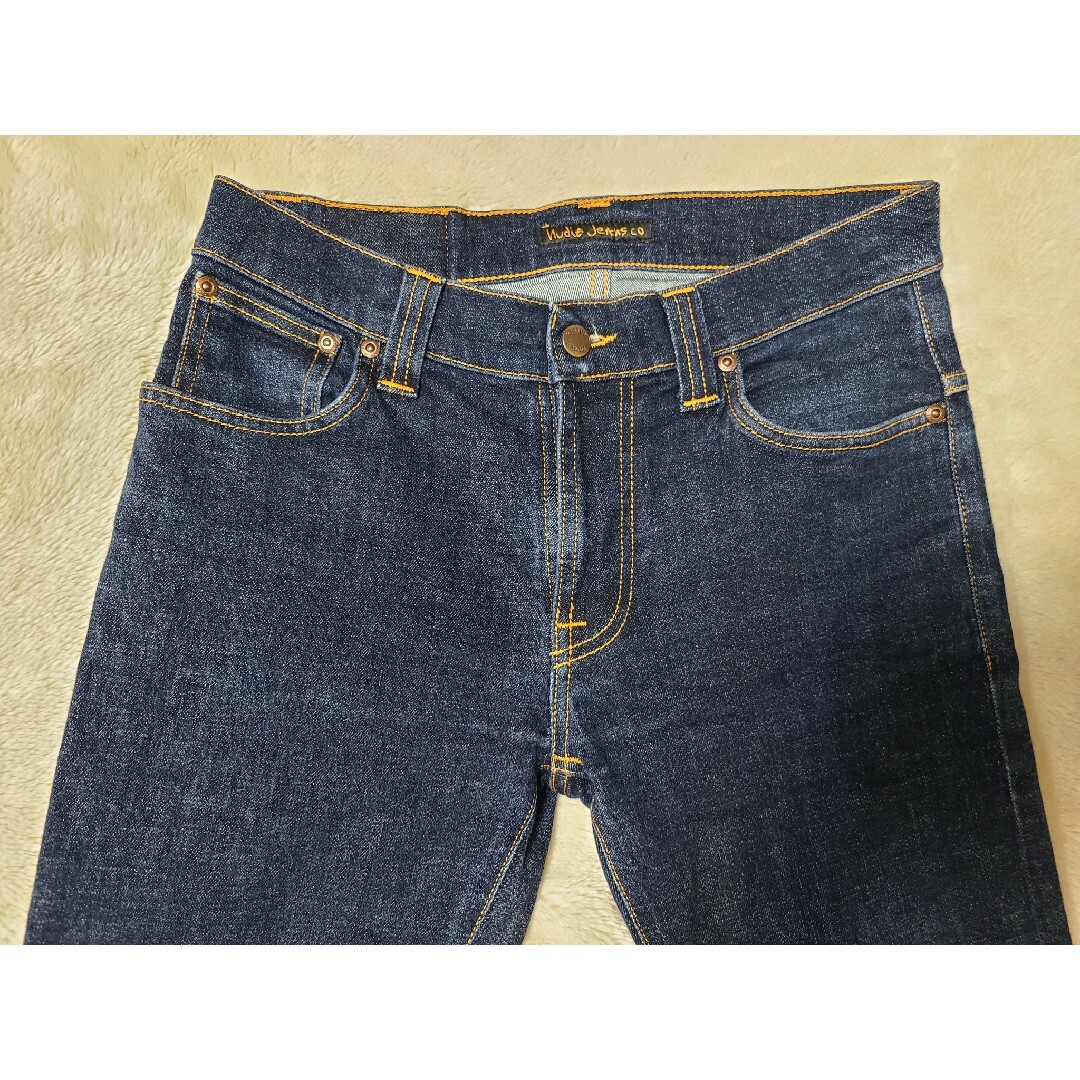 Nudie Jeans(ヌーディジーンズ)のNudie Jeans THIN FINN DRY TWILL W31L32美品 メンズのパンツ(デニム/ジーンズ)の商品写真