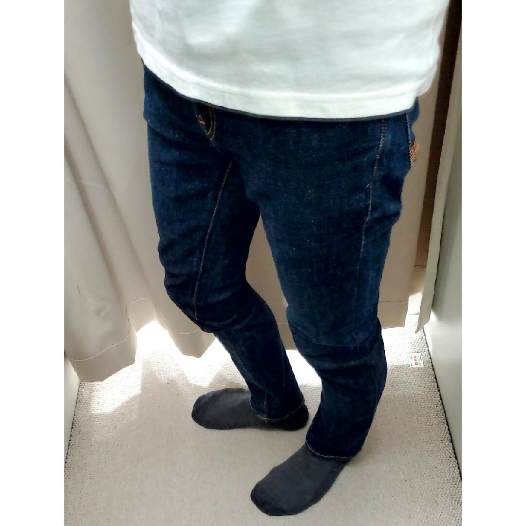 Nudie Jeans(ヌーディジーンズ)のNudie Jeans THIN FINN DRY TWILL W31L32美品 メンズのパンツ(デニム/ジーンズ)の商品写真