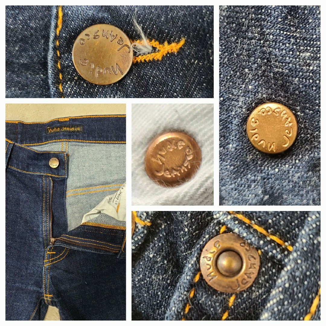 Nudie Jeans(ヌーディジーンズ)のNudie Jeans THIN FINN DRY TWILL W31L32美品 メンズのパンツ(デニム/ジーンズ)の商品写真