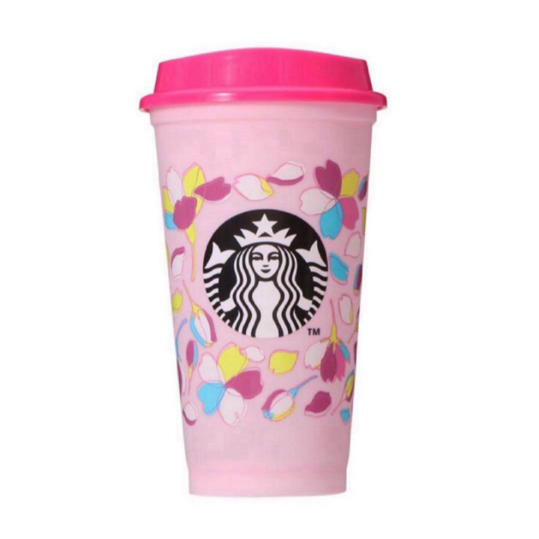 Starbucks(スターバックス)のスタバ　桜　さくら　リユーザブルカップ　２点セット❣️ インテリア/住まい/日用品のキッチン/食器(タンブラー)の商品写真