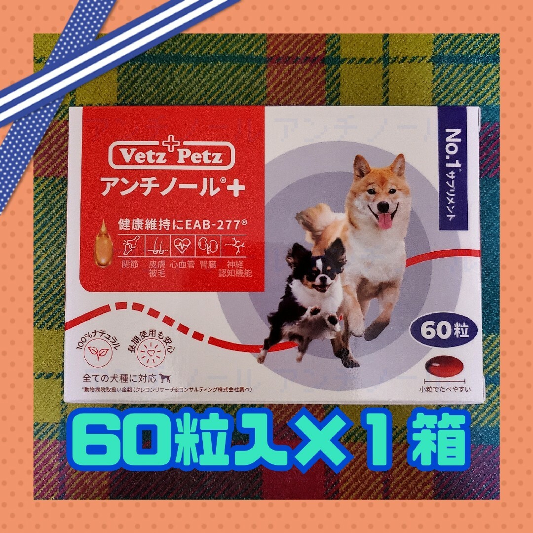 アンチノールプラス 犬 60 アンチノール その他のペット用品(犬)の商品写真