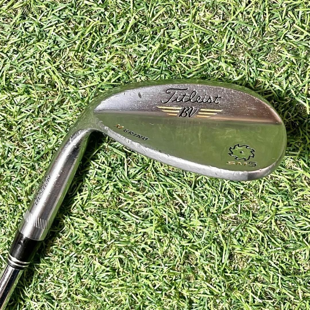 【貴重レフティ】Titleist SM5 ウェッジ　52° 58° S　左　良品 スポーツ/アウトドアのゴルフ(クラブ)の商品写真