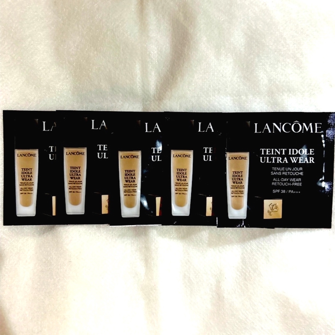 LANCOME(ランコム)の★LANCOME★タンイドル　ウルトラ　ウェア　リキッド／BO-02 × 5包 コスメ/美容のベースメイク/化粧品(ファンデーション)の商品写真