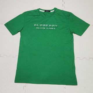 バーバリー 刺繍ロゴ 半袖Tシャツ