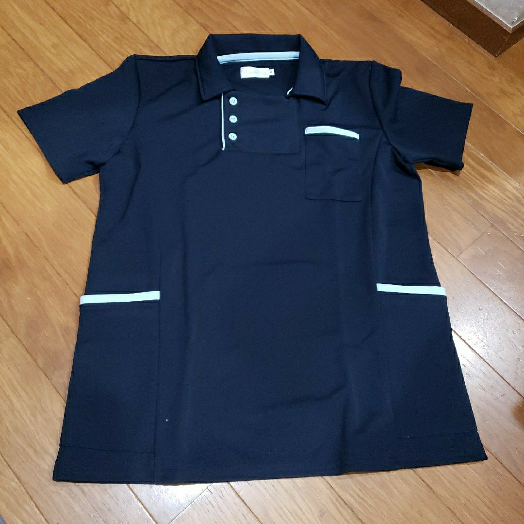 infirmière/介護ウェアナース服ドライメッシュオープンカラ―ユニフォーム レディースのトップス(ポロシャツ)の商品写真