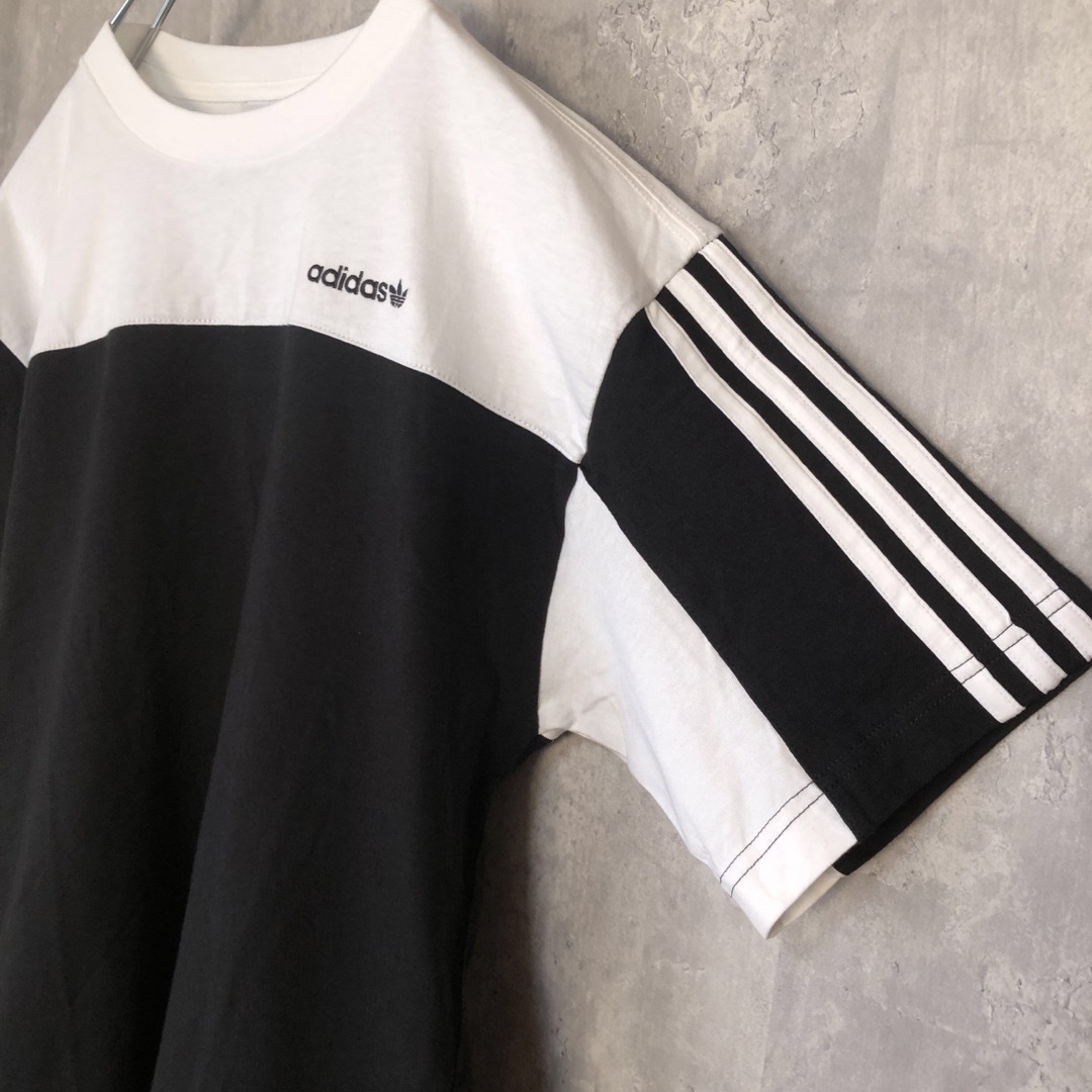 adidas(アディダス)のパキスタン製　adidas アディダス　Tシャツ　トレフォイル　三つ葉 メンズのトップス(Tシャツ/カットソー(半袖/袖なし))の商品写真