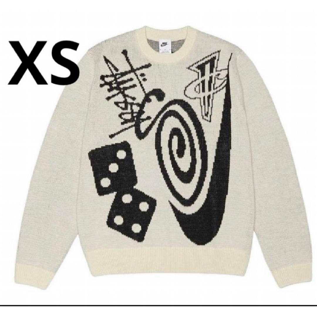 STUSSY(ステューシー)のStussy x Nike Icon Knit Sweater Natural メンズのトップス(ニット/セーター)の商品写真