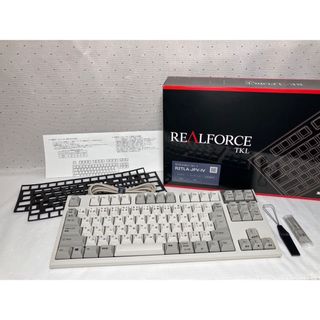 東プレ REALFORCE キーボード テンキーレス R2TLA-JPV-IV(PC周辺機器)