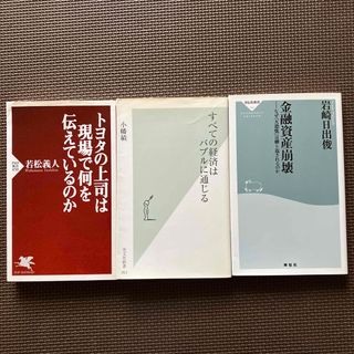 ビジネス・経済本　３冊セット(ビジネス/経済)