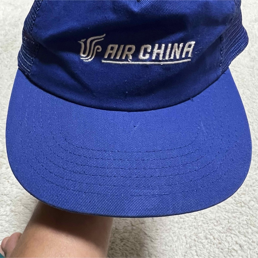 【企業物】 AIR CHINA エアーチャイナ メッシュキャップ メンズの帽子(キャップ)の商品写真