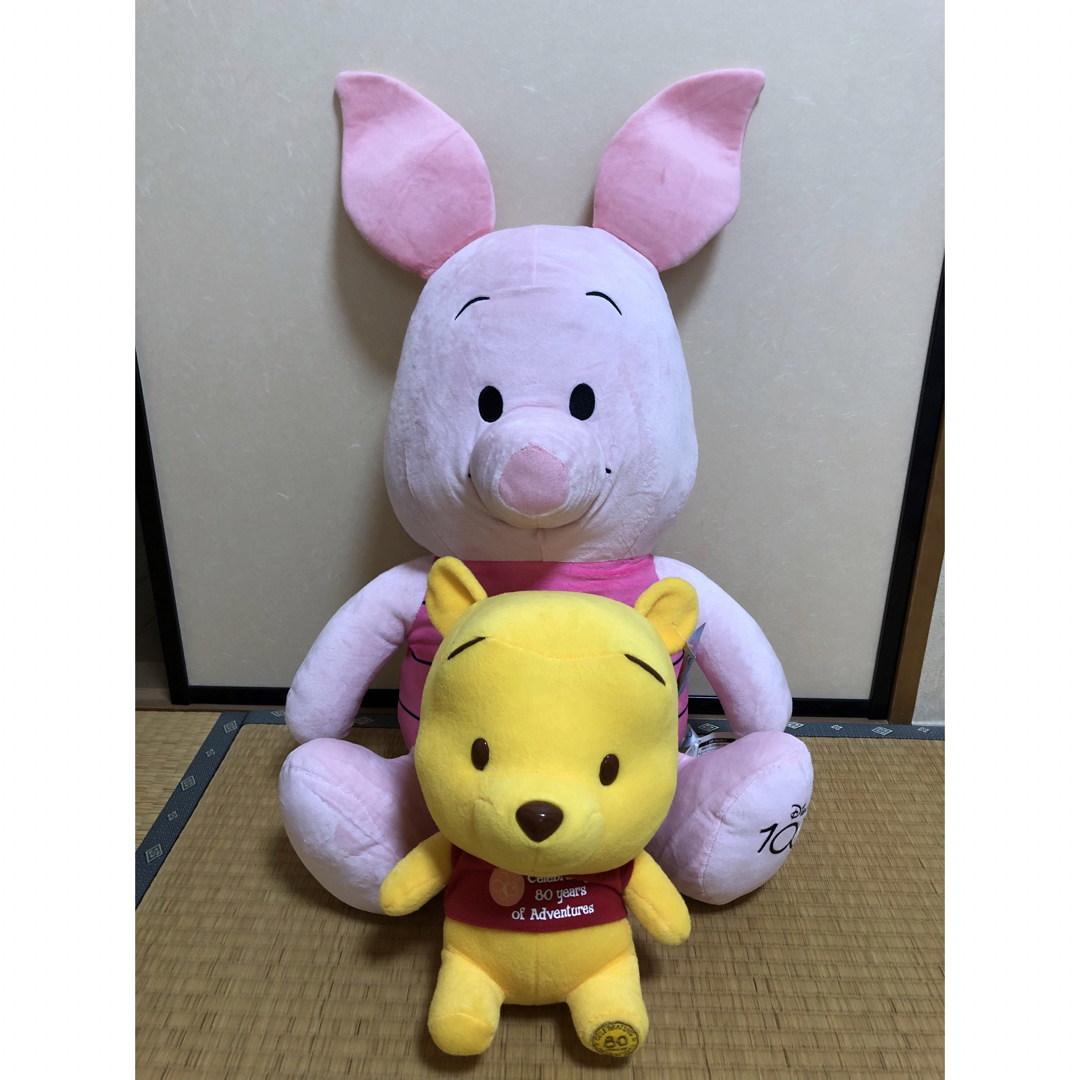 ピグレット￼ くまのプーさん　ぬいぐるみ エンタメ/ホビーのおもちゃ/ぬいぐるみ(ぬいぐるみ)の商品写真