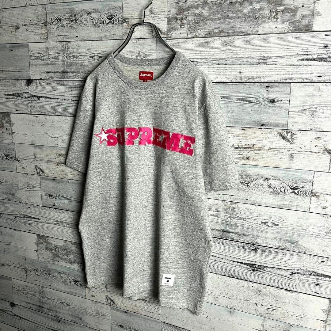 Supreme(シュプリーム)の【即完売モデル】シュプリーム☆センター刺繍ビッグロゴ入り半袖Tシャツ メンズのトップス(Tシャツ/カットソー(半袖/袖なし))の商品写真