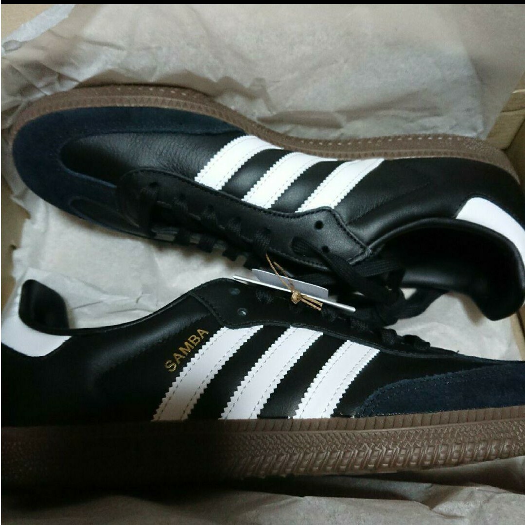 adidas(アディダス)の新品 29.0㎝ adidas SAMBA OGスニーカー ブラック サンバ メンズの靴/シューズ(スニーカー)の商品写真