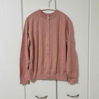 ユニクロ(UNIQLO)のUNIQLO UVカットクルーネックカーディガン(カーディガン)